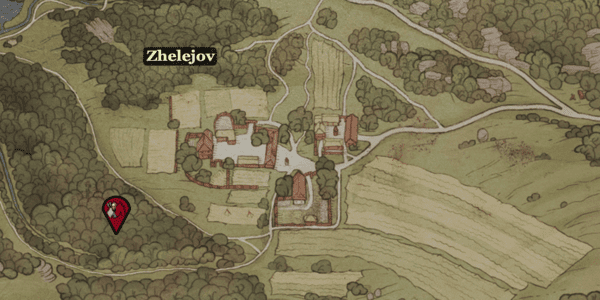 kcd2 bandit camp near zhelov.