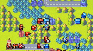 advance wars gba gameplay