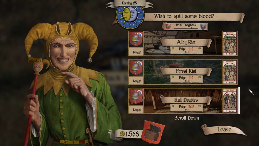 jester in half sword release