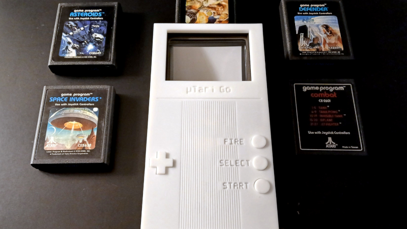 This Handheld Atari 2600 Has a Real CRT Screen, and It’s Gloriously Impractical