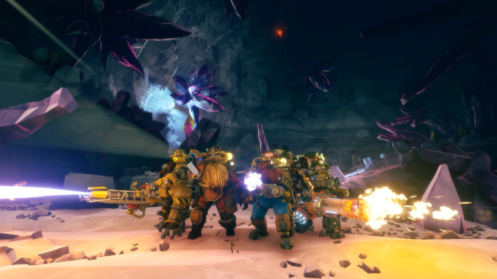 all four classes in deep rock galactic