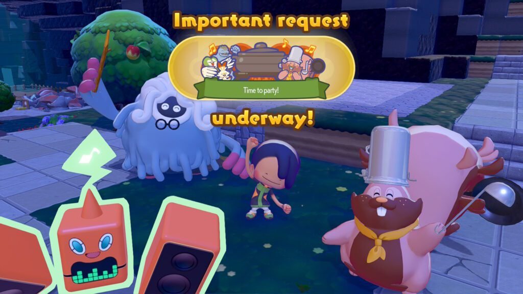 cooking with pokemon in rocky ridges